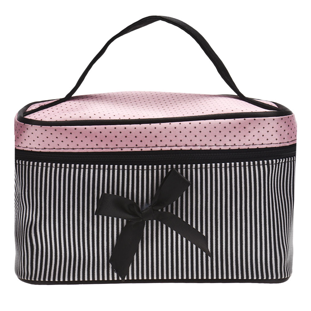 Ysl Beauty Makeup Bag - Kadınlar seyahat yay şerit makyaj çantaları